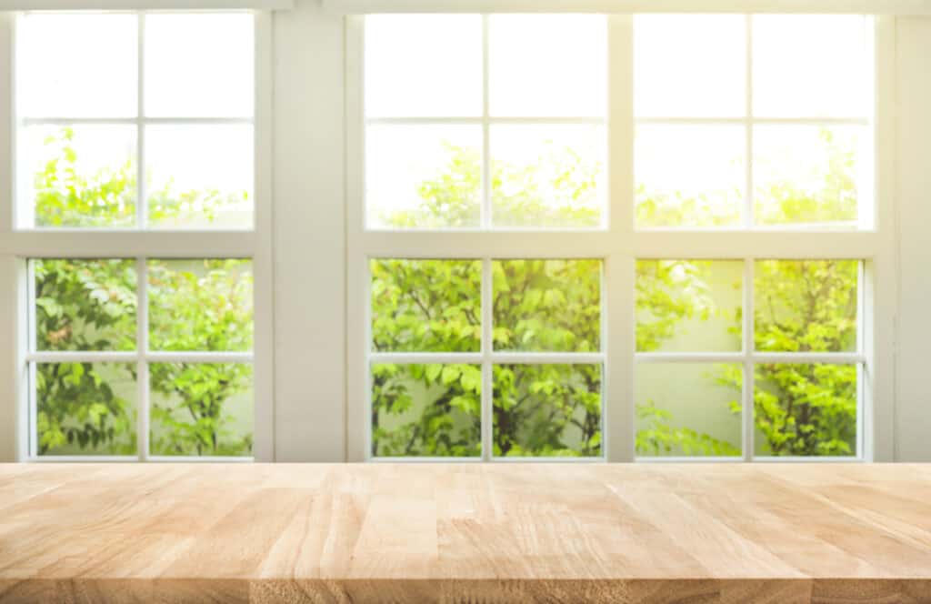 double hung windows add sunlight